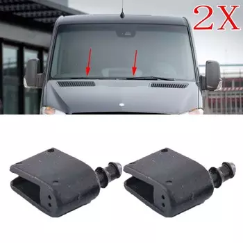 2 шт. насадки омывателя лобового стекла автомобиля для Mercedes-Benz Sprinter Ii Crafter Freightliner Sprinter 3500 Dodge Sprinter 2500 1X