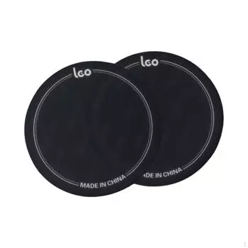 2 шт., нашивка для педали бас-барабана, защита для пластика, простая и быстрая установка, тренировочные подушечки