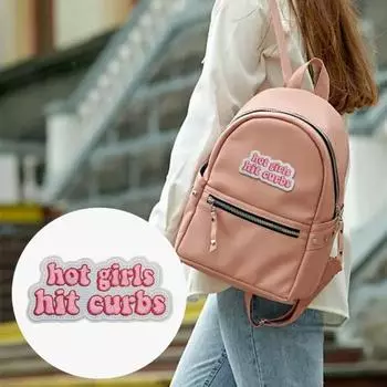 2 шт., нашивка с вышивкой английских букв, утюг/пришить для горячих девушек, нашивка для бордюров, сделай сам, одежда, платье, шляпа, куртка, джинсы, рюкзак, декоративная аппликация