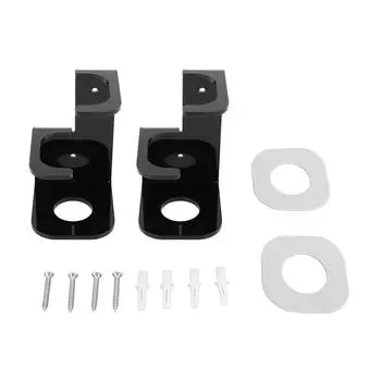 2 шт. Настенная подставка для световых мечей, акриловая, для вертикальной демонстрации, держатель для световых мечей, стойка для дома чёрный