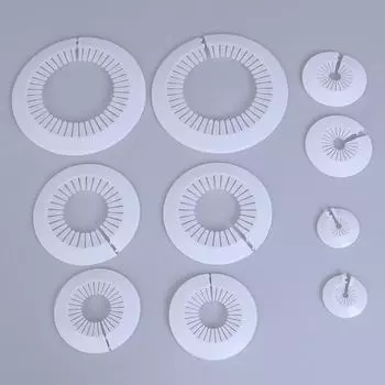 2 шт., настенное отверстие, крышка воздуховода, смеситель для душа, угловой клапан, заглушка для трубы, декоративная крышка as the picture