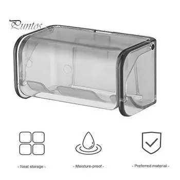 2 шт., настенный держатель для электрических зубных щеток, 2 слота, дизайн, автоматическая крышка, компактный органайзер для хранения зубных щеток белый
