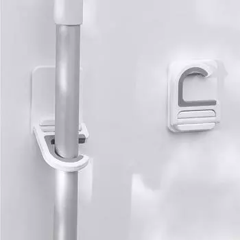 2 шт. настенный держатель для зонта, крючок для швабры, водонепроницаемая вешалка для метлы, крючок для хранения, аксессуары для организации ванной комнаты