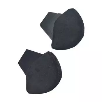 2 шт. наушники для мотоциклетного шлема, ветрозащитные, прочные, боковые крышки для шлема чёрный