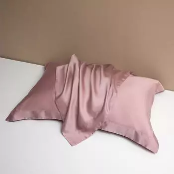 2 шт. наволочка из ледяного хлопка серая розовая белая наволочка постельное белье черная наволочка конверт наволочка на заказ 48x74 см 2pcs 48x74cm розовый