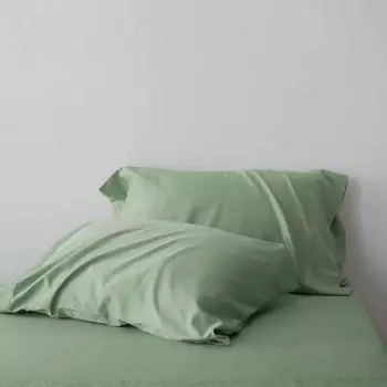 2 шт. наволочки 100% бамбуковое волокно охлаждающие антибактериальные однотонные летние наволочки в стиле конверта для дома и отеля 50x75 см 48x74cm 2pcs белый