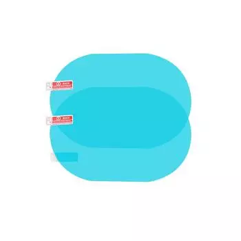 2 шт. непромокаемая наклейка на зеркало заднего вида автомобиля, противотуманная защитная пленка, защита от дождя 2pcs