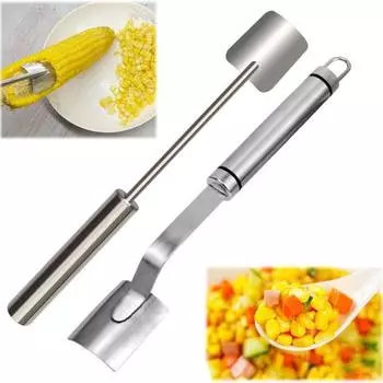 2 шт. Нержавеющая сталь инструмент для очистки кукурузных початков быстрая машина для очистки кукурузы Easy Corn