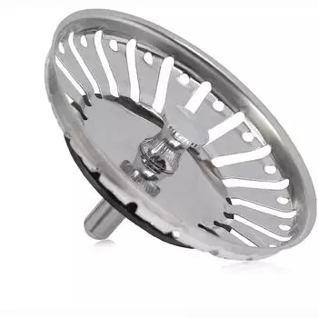 2 шт. Нержавеющая сталь + резина, фильтр для кухонной мойки, канализационный слив, фильтры для волос и фильтр для раковины, Прямая доставка