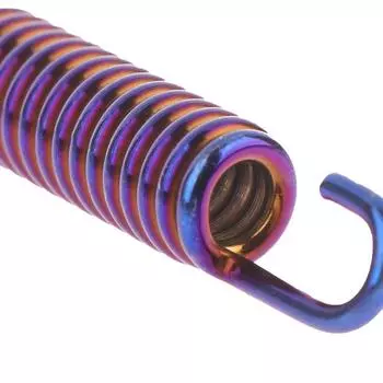 2 шт. нержавеющая сталь универсальные пружины глушителя выхлопные пружины растягивающиеся пружины крюк мотоцикл выхлопная система глушителя пружины