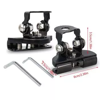 2 шт., нержавеющая сталь, универсальный автомобильный капот, светодиодный рабочий фонарь, кронштейн, держатели, зажим, крышка двигателя, монтажный зажим 2pcs