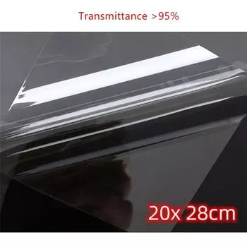 2 шт. nFEP Разделительная пленка для смоляного 3D-принтера 20x 28см 0,15мм для SLA/DLP