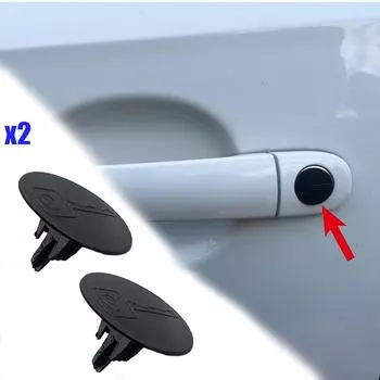 2 шт., новые для Citroen C4 I II 2004-2020 Grand C4 Picasso, дверная ручка автомобиля, заглушка для отверстия для ключа, заглушка, зажим для декоративной крышки, пылезащитный, устойчивый к ржавчине