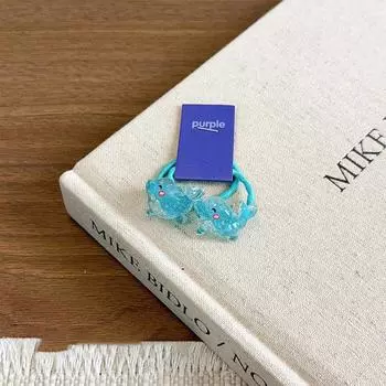 2 шт. Новые милые резинки для волос с дельфинами для девочек, эластичные, аксессуары для волос, детские резинки для волос, детские головные уборы