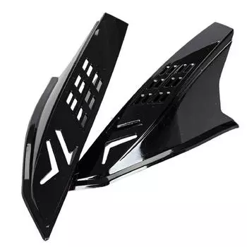 2 шт. Новые рога для мотоциклетного шлема, автомобиля, грузовика, панк-стиля, украшения, рога чёрный