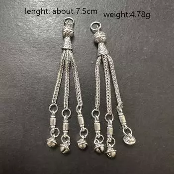 2 шт. Новые серьги с 33 кисточками из бусин и подвески, аксессуары для DIY, материалы для изготовления мужских и женских украшений