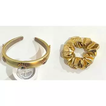 2 шт. Новый обруч для волос из ПУ кожи «Глаз дьявола» Модный широкий губчатый высокий верх на макушке Зажим для волос Персонализированное украшение для волос Кольцо для волос