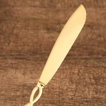 2 шт. нож для пирога Nordic, цинковый сплав, лопатка для тостов, хлеба, золотая свадебная посуда для десертов, выпечки, вечеринки, пиццы, помадки, разделитель для дома