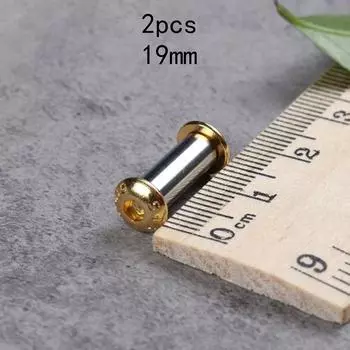 2 шт. ножи винт заклепочные инструменты для ножа ручка пластина крепление обработка винт A