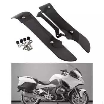 2 шт. Обтекатель дефлектора воздуха крыло легко устанавливается сменные детали сторона мотоцикла чёрный