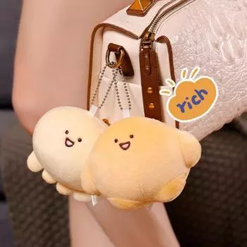 2 шт., очаровательная плюшевая игрушка-подушка, успокаивающий диван ручной работы, осьминог, удобная сжимаемая плюшевая кукла, мягкая игрушка S светло-желтого