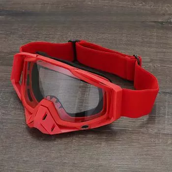 2 шт. очки для грязевого велосипеда, мотоциклетные очки, очки для квадроциклов, очки для катания на лыжах, ветрозащитные очки one size красный
