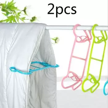 2 шт., одеяло, сушка, вентиляция, зажим для белья, зажимы для белья, одеяло, одежда, пластиковая прищепка C зелёный