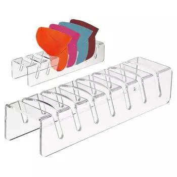 2 шт., органайзер для бейсбольных кепок, акриловая вешалка для шляп, настольная подставка для бейсбольных кепок, подставка для спальни, шкафа, дома 1pc прозрачный