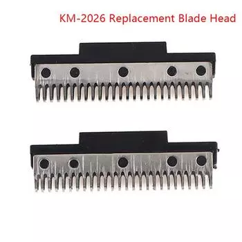 2 шт. оригинальная бритвенная головка, сменное лезвие для Km-2026