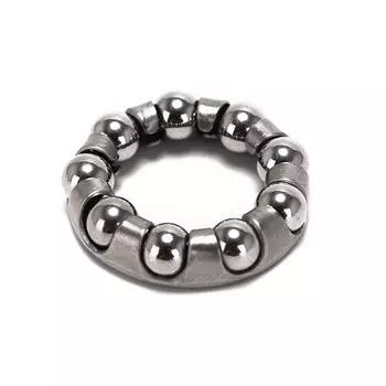 2 шт. ось заднего колеса велосипеда 1/4 дюйма X 9 шарикоподшипниковых клеток Велосипедный вал велосипеда серебряный