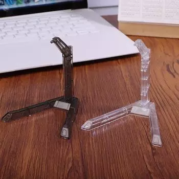 2 шт. основание для модели фигурки, подставка для дисплея, держатель для модели, опорная база для 1/144 Hg/Rg, пластиковые стеллажи для показа моделей серый