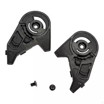 2 шт., основание козырька для мотоциклетных шлемов с винтами, аксессуары, запасные части, простой в установке шлем