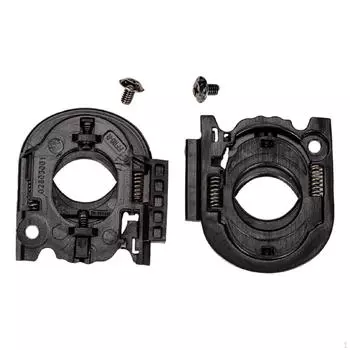 2 шт. основание щитка для шлема, простая установка, прочные запасные части для замены