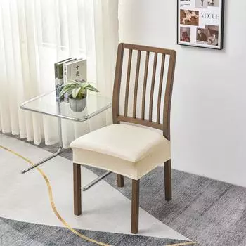 2 шт. открытый кожаный чехол для подушки из искусственной кожи водонепроницаемый чехол для стула чехол для сиденья двойной эластичный чехол для обеденного стула One Size зелёный