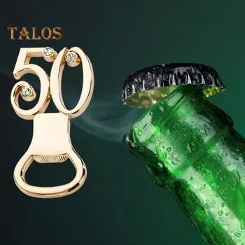 2 шт. открывалка для вина, инкрустированная стразами, открытая крышка золотого цвета, отличный портативный инструмент для открывания пивных бутылок, вечерние украшения для кухни золотистый