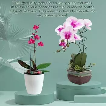 2 шт. Отличные многоцелевые прочные подставки для растений, прочная опорная стойка для фаленопсиса
