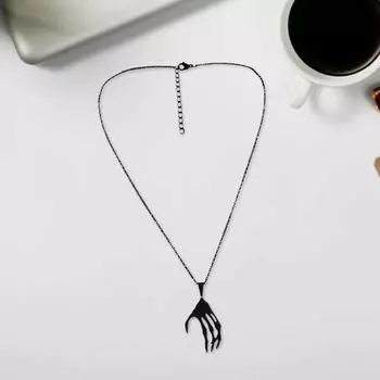 2 шт. ожерелье с подвеской в форме черепа и руки, регулируемая удлиненная цепочка, лучшая подруга, пара