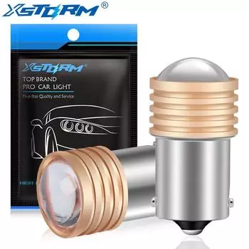 2 шт. P21W Led 1156 BA15S 1157 BAY15D P21/5W R5W R10W Лампочка 9SMD 3030 для указателей поворота автомобиля Лампа заднего хода 12 В Белый Красный Желтый 1156 BA15S P21W белый