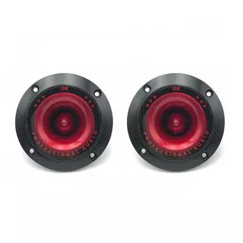 2 шт. пьезоэлектрический твитер 3 дюйма, аудиодинамик, высокочастотный керамический пьезодинамик