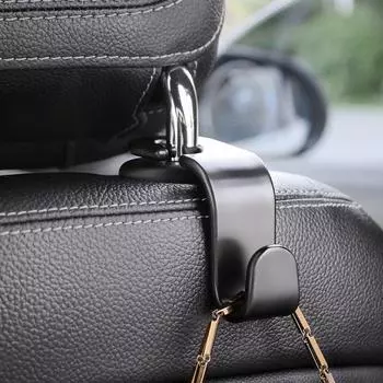 2 шт./пакет многофункциональные крючки крючок для заднего сиденья автомобиля скрытый креативный крючок для заднего сиденья автомобиля с высокой несущей способностью простой кронштейн