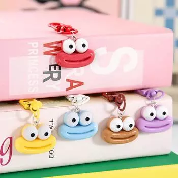 2 шт./пакет забавный брелок в виде сосиски с большим ртом мультяшный автомобильный брелок сумка кулон аксессуары для девочек темно-коричневого