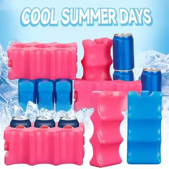 2 шт. пакеты со льдом для ланч-боксов, пакеты со льдом для холодильника, пакеты со льдом для ланч-боксов - Активный отдых, кемпинг, пикники, пакет со льдом синий