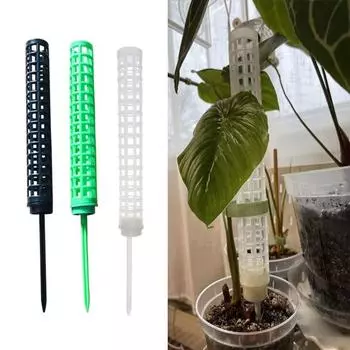 2 шт., палка для скалолазания, универсальная многоразовая штабелируемая опора для колонны с водным сфагнумом и мхом белый