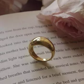 2 шт. панк хип-хоп массивные кольца для женщин и девочек модные геометрические круглые стекированные золотые кольца минималистичные вечерние свадебные украшения US Size 6