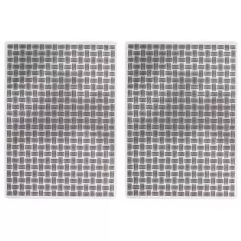 2 шт. Папки для тиснения, высококачественные пластиковые, широкое применение, легкие папки-шаблоны для тиснения