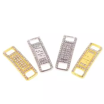 2 шт./пара Af1 Diamond Обувь Подвески Шнурки Пряжка Качественные Металлические Шнурки Украшения Пряжки Обувь Аксессуары