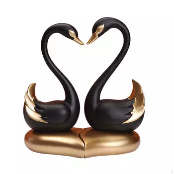2 шт. Пара статуэток Статуэтки Подарок на День святого Валентина для спальни белый