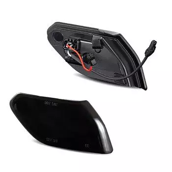 2 шт./пара светодиодных сигнальных ламп для автомобиля, высококачественные светодиодные фонари переднего бампера, подходят для Jeep Wrangler JL Wrangler 2018-2024