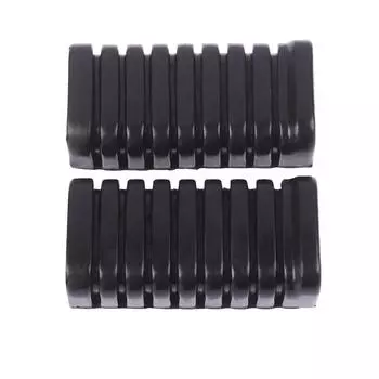 2 шт./пара WY125 мотоциклетная педаль из кожи, резиновая передняя резиновая накладка, аксессуары для передней педали