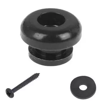 2 шт./пара замков для гитарного ремня, хромированная пряжка для ремня, аксессуары для гитары чёрный